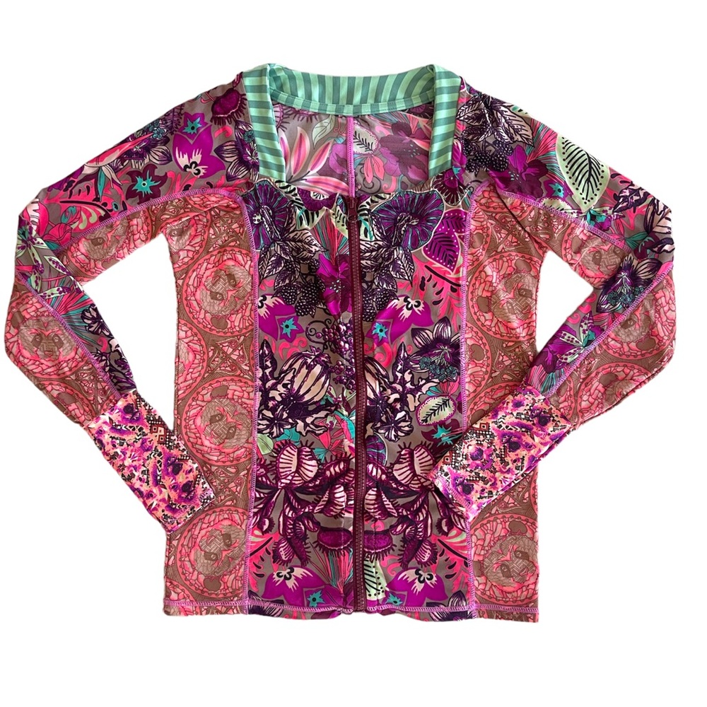 Maaji long sleeves top wot a zipper